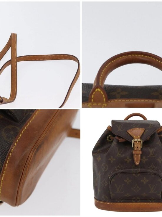LOUIS VUITTON Monogram Montsouris PM Backpack M51137 LV Auth ki6440 main image 5